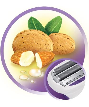 Remington Ladies Shaver Smooth & Silky WDF5030 - Rechargeable Ergonomic Design White/Violet - Perfect for Effortless Hair Removal - Buy Online on GoSupps.com