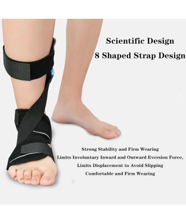 SFKLYU Foot Drop Orthotic Brace - Ankle Foot Orthosis Splint for Stroke & Drop Foot Support - Walking with Shoe - Left Size M - Buy Online on GoSupps.com