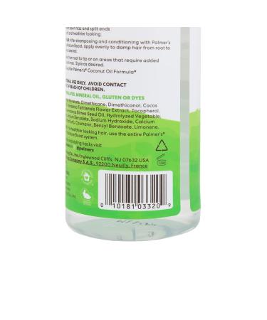 Palmer's Coconut Oil Hair Polisher Serum 6 fl oz - Nourishing Shine & Frizz Control - Buy Online on GoSupps.com