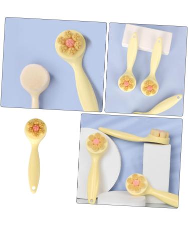 Mikinona 1pc Face Brush Removing Blackhead Brush Soft Bristle Facial Brush Face Cleansing Scrubber Deep Cleaning Facial Brush Pore Cleaner Brush Manual Cleansing Brush Plastic - Buy Online on GoSupps.com