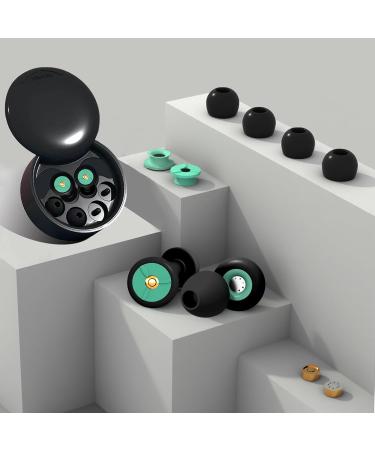 Ear Plugs for Sleeping | 32dB Noise Reduction Soft Silicone | Reusable Hearing Protection for Sleep Work Travel Concerts & Focus - Buy Online on GoSupps.com