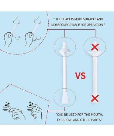 Buy 50 Nasal Wax Applicators & Nose Hair Removal Sticks - Effective Cleaning for Men & Women - International Shipping Available - Buy Online on GoSupps.com