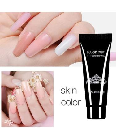 Anself Gel Nail Extension Kit - 4x15ml Nail Extension Gel + 48 Quick Building Mold Tips - Professional Nail Builder Set for Quick Dry Nail Art - Buy Online on GoSupps.com