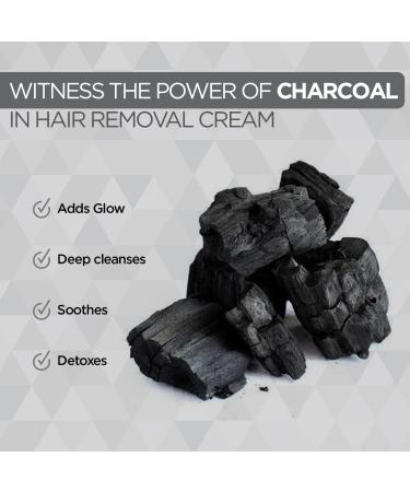 Buy The Man Company Hair Removal Cream with Charcoal & Turmeric - 100g | Dermatologically Tested for All Skin Types - Fast International Shipping - Buy Online on GoSupps.com