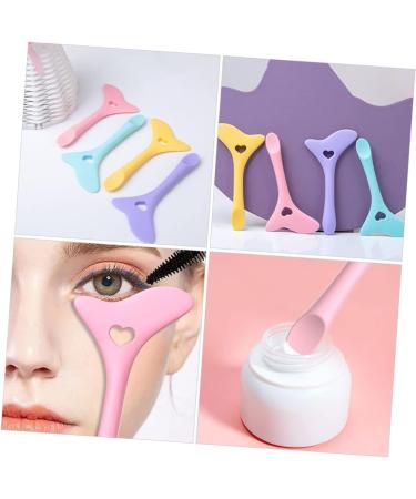 Mikinona 2 Pcs Eyeliner Silicone Stamps Eye Mascara Eyeshadow Face Cream Girl Miss - Buy Online on GoSupps.com