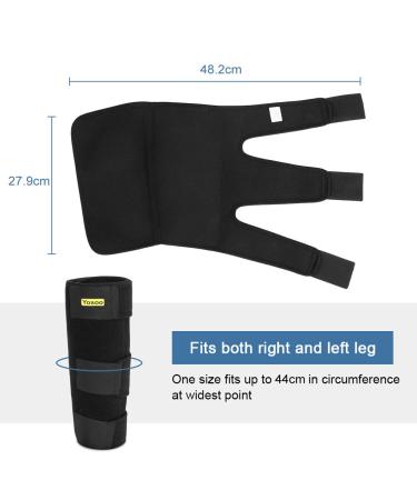 Adjustable Calf Support Brace | Compression Wrap for Calf Injury & Swelling - Buy Online on GoSupps.com
