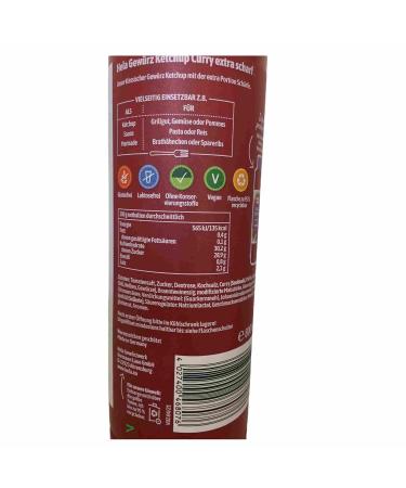 Hela Curry Spice Ketchup Extra Hot 3-Pack (3x800ml) - International Shipping Available! - Buy Online on GoSupps.com