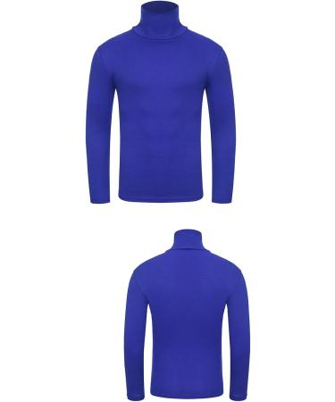 Ganfancp Men's Winter Turtleneck Pullover - Blue Merry Christmas - Size 23M - Buy Online on GoSupps.com