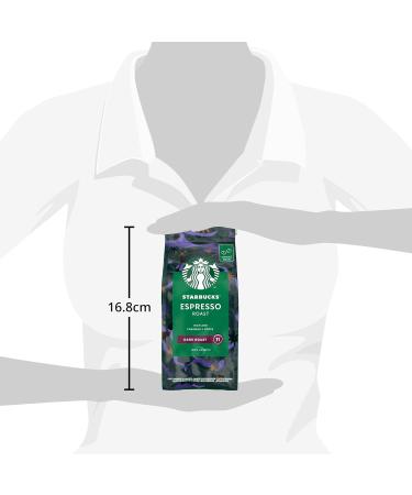STARBUCKS Single-Origin Colombia Medium Roast Ground Coffee 200 g (Pack of 6) & Espresso Roast Dark Roast Whole Bean Coffee 200g (Pack of 6) - Buy Online on GoSupps.com