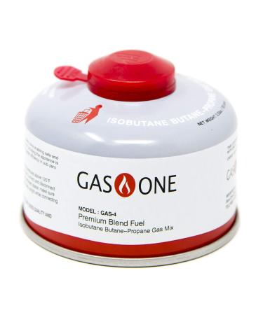 GasOne Camping Stove Fuel Blend Isobutane Efficient and High Output