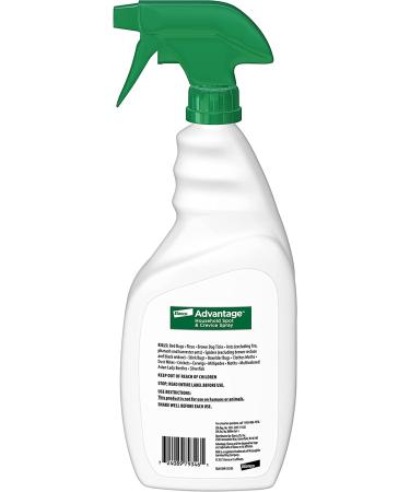 Advantage 24 oz Spray for Flea, Tick, Dust Mite, and Bed Bug Control - Buy Online on GoSupps.com