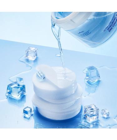 Buy ISNTREE Ultra-Low Molecular Hyaluronic Acid Zinc Cooling Toner Pad (60 Pads) - Hydrating & Soothing | International Shipping Available - Buy Online on GoSupps.com