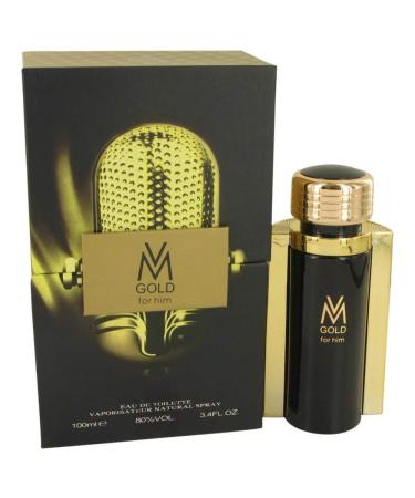 Victor Manuelle Gold by Victor Manuelle Eau De Toilette Spray 3.4 oz Men