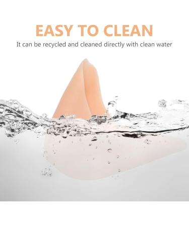 Happyyami Women's Ballet Shoes & Pointe Shoe Covers | Silicone Gel Toe Cushions for Dancers | Forefoot Covers & Filler Inserts - 1 Pair - Buy Online on GoSupps.com