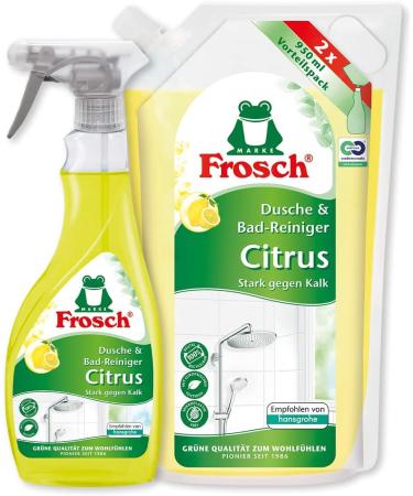  Frosch Frosch Citrus Shower & Bathroom Cleaner 0.5L - Buy Online on GoSupps.com