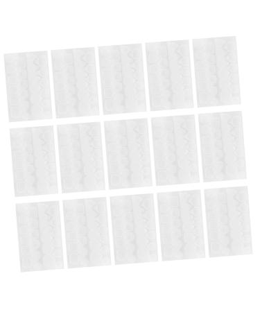 Healeved 15 Sheets of Toe Stickers Strong Adhesive for Gel Toe Pads