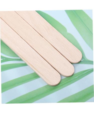 Hapinary 150 PCS Spatula Wax Sticks Premium Wooden Hair Removal Tool for Depilatory Waxing | International Shipping Available - Buy Online on GoSupps.com