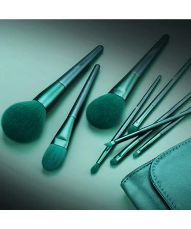 OXOAMP Makeup Brush 8 Makeup Brushes Set Super Soft Makeup Tools Beginner Brush Set Green Suitable for Travel and Gifts Foundation Brushes - Buy Online on GoSupps.com