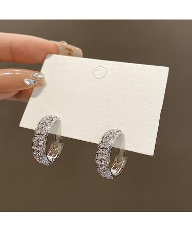 Lymphatic Activity Hoop Earrings Lymphatic Drainage Earrings for Weight Loss Lymphvity Magnetic Therapy Earrings Women's Magnetic Germanium Earrings Silver - Buy Online on GoSupps.com