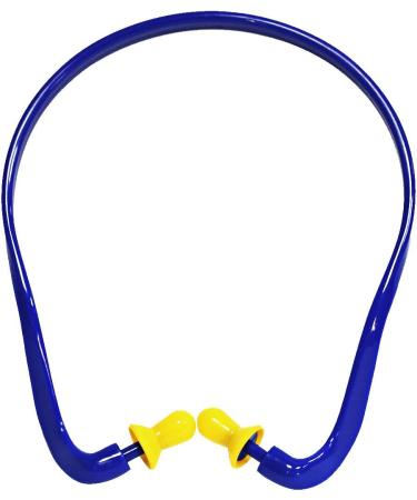 Tvoip U Shape Noise Canceling Ear Plugs - Blue Pack of 2 | Hearing Protection for Shooting, Headband Sleep, Silicone Ear Buds for Noise Reduction - Buy Online on GoSupps.com