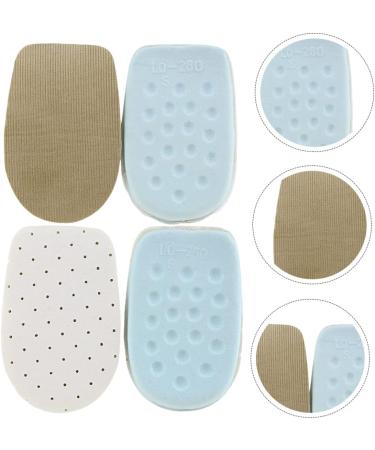 Healifty 2 Pairs Inner Height Increasing Insoles - Silicone Lift Insoles for Shoes - Latex Increase Pads - 9X5X1.2cm - Buy Online on GoSupps.com