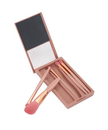 ABS Mini Makeup Brush Set - 5 Lightweight & Portable Brushes | Skin Friendly & Easy to Hold | Ideal for Beginners & Travel - Buy Online on GoSupps.com