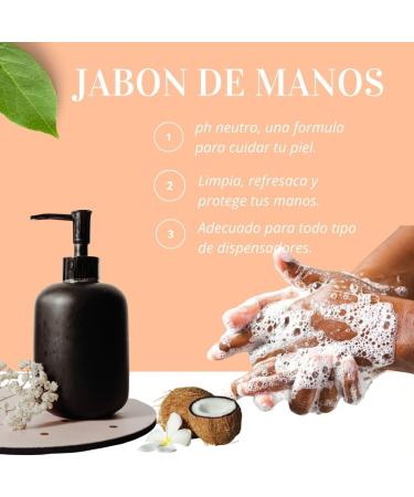  SCQ Soluciones con Qu mica Liquid Hand Soap 5L | Liquid Soap for All Skin Types pH Neutral | Coconut Scent | Gel for Daily Use Cleans and Cares for Skin | Good Lather - Buy Online on GoSupps.com