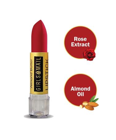 Long Lasting Dark Red Lipstick - Hydrating & Creamy Finish for Women | Perfect for Makeup Artists & Beauty Enthusiasts - Buy Online on GoSupps.com