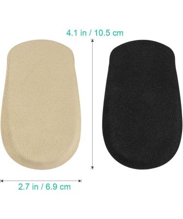 Self-Adhesive Gel Heel Pads - 2 Pairs of Cushioned Insoles for Men & Women - Comfort & Pain Relief - Buy Online on GoSupps.com