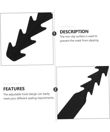 Beaupretty 40 Pack Mask Hooks - Adjustable Ear Clips Mask Strap Buckles & Adaptation Hooks for Comfort - Buy Online on GoSupps.com