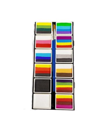 Face Painting Kit Creative Animal Body Paint Face Paint Paste Face Color Stage Makeup Set Professional Body & Face Paint Kit ( Color : 21 )