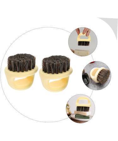 Beavorty 6-Piece Men's Beard Comb & Head Massage Brush Set - Ideal for Black Men - Premium Horse Hair Grooming Tools - Buy Online on GoSupps.com