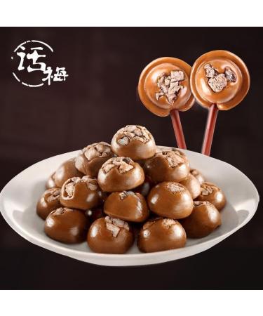 Sour and Sweet Black Sugar Plum Lollipop Hard Candy Candy Snacks Chinese Plum Flavored Fruit Candy Instant Preserved Fruit Ready to eat Dim Sum Wedding Candies Dessert Snacks Gifts (3bag (60 pieces)) - Buy Online on GoSupps.com