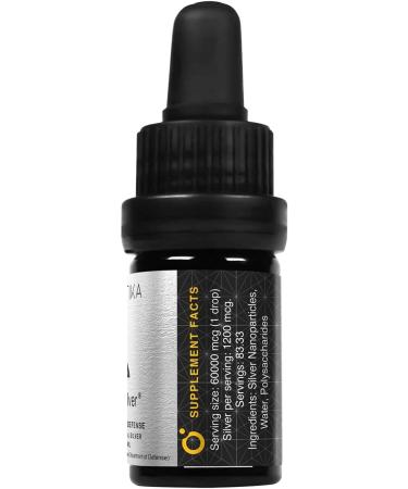 CYMBIOTIKA Colloidal Silver Liquid Supplement | 20,000 PPM Mineral Concentrate | Immune Support for Adults | Easy to Use | 5 ml - Buy Online on GoSupps.com