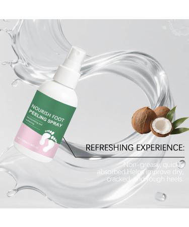 Feet Spray Dead Skin Moisturizing Foot NebulizerNourishing 100Ml Liquid Instant Oil for Relaxation After Work Sandal Preparation Spa Travel Daily Care Shower Routine Sports Recovery - Buy Online on GoSupps.com