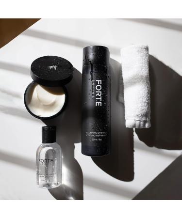Forte Series Men's Clarifying Shampoo - Hydrating Build Up Removal, Cooling Sensation - Sulfate & Paraben Free (8 Oz) - Buy Online on GoSupps.com