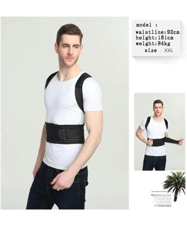 Posture Corrector for Men and Women X-5Xl Back Brace Provides Pain Relief for Neck Back Shoulders Adjustable Breathable Posture Support Back Support (Size : 4XL) (Large) (X) - Buy Online on GoSupps.com