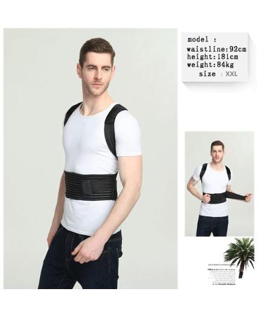 Back Brace Posture Corrector Adjustable Waist Support Belt Breathable Posture Support Improves Back Support For Men And Women Teen Corrector (Size : 3XL) - Buy Online on GoSupps.com