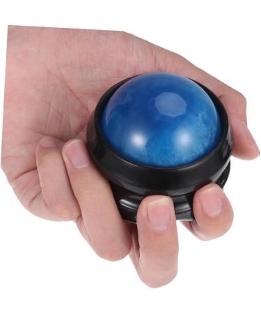Magiclulu Therapy Massage Ball - Joint Pain Relief & Muscle Roller for Back - Trigger Point Self-Massage Device - Sports Massage Tools in Medium Blue - Buy Online on GoSupps.com