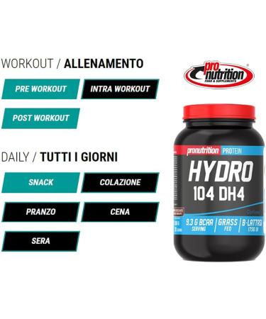 Pronutrition PROTEIN HYDRO 104 DH4 VANILLA 908g - Optipep 90DH4 Whey Isolated and Hydrolyzed Protein - Buy Online on GoSupps.com