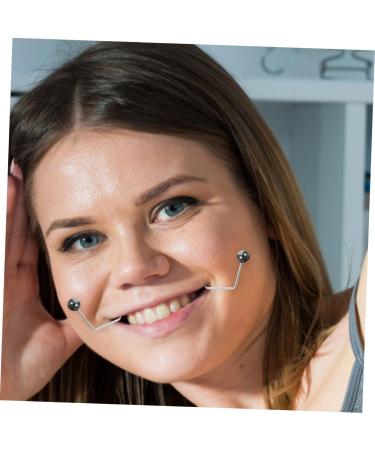 2 paires Entra neur de Fossettes pour Visage Femme Portable Exercices Musculaires Faciaux pour Cr er Fossettes Naturelles L ger et Compact Argent et Noir - Buy Online on GoSupps.com