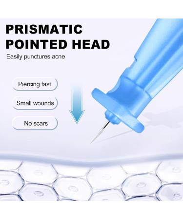 Sterile Pimple Needles & Acne Stickers Set - 122 Pcs for Effective Blemish & Blackhead Removal | Disposable Tools for Clear Skin - Buy Online on GoSupps.com