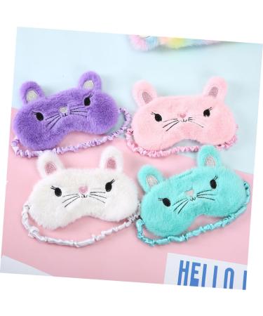 FRCOLOR Pink Eye Cover Sleep Mask - Night Blindfold for Kids & Adults - Comfortable Eye Shade for Better Sleep - Buy Online on GoSupps.com