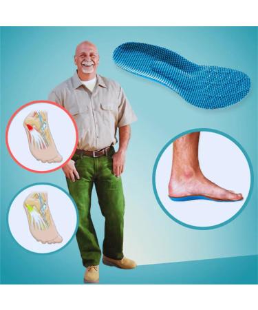 Buy ComfySole Comfort Orthopedic Insoles - Pressure Relief & Arch Support for Flat Feet & Plantar Fasciitis - Norelie Insoles (2 Pairs Size 39-40) - International Shipping Available - Buy Online on GoSupps.com