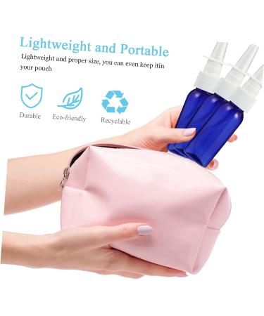 FRCOLOR 24 Pcs Round Shoulder Nasal Spray Bottles - Fine Mist Sprayer for Skincare - Travel Containers - Plastic Spray Bottles for Nasal Relief - Saline Spray Bottle - Small 12.5X2.5cm - Blue (Pack of 3) - Buy Online on GoSupps.com