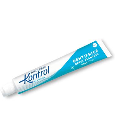 White Teeth Toothpaste - 75 ml - KONTROL - Buy Online on GoSupps.com