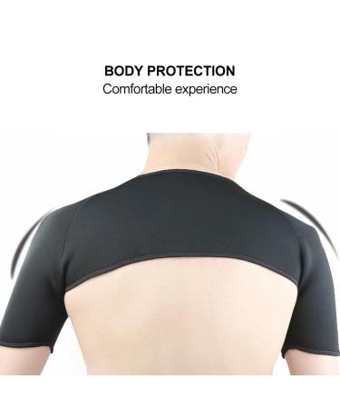 Buy Premium Shoulder Brace & Sports Shoulder Pad - Elastic Protector for Body Care | International Shipping Available - Buy Online on GoSupps.com