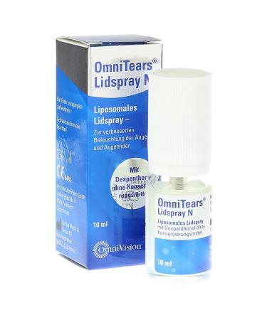 Omnitears Lidspray n for dry eyes without preservatives savings set 3x10ml.10 ml eyelid spray with soy-lecithin dexpanthenol vitamin A vitamin E.