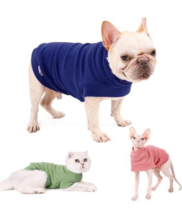 Docio Dog Sweater - Soft & Warm T-Shirt for Small Dogs & Cats | Spring Clothes Coat | Green (1 Pack) - Buy Online on GoSupps.com
