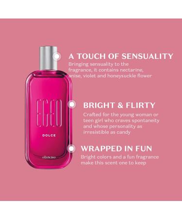 O Botic rio Egeo Dolce Eau de Toilette Girls Long Lasting Perfume Sweet & Fruity Perfumes for Women 3 Ounce Sweet and Fruity - Buy Online on GoSupps.com